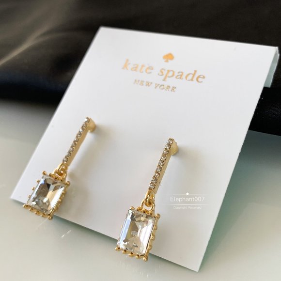 kate spade Jewelry - Kate Spade earrings crystal earrings